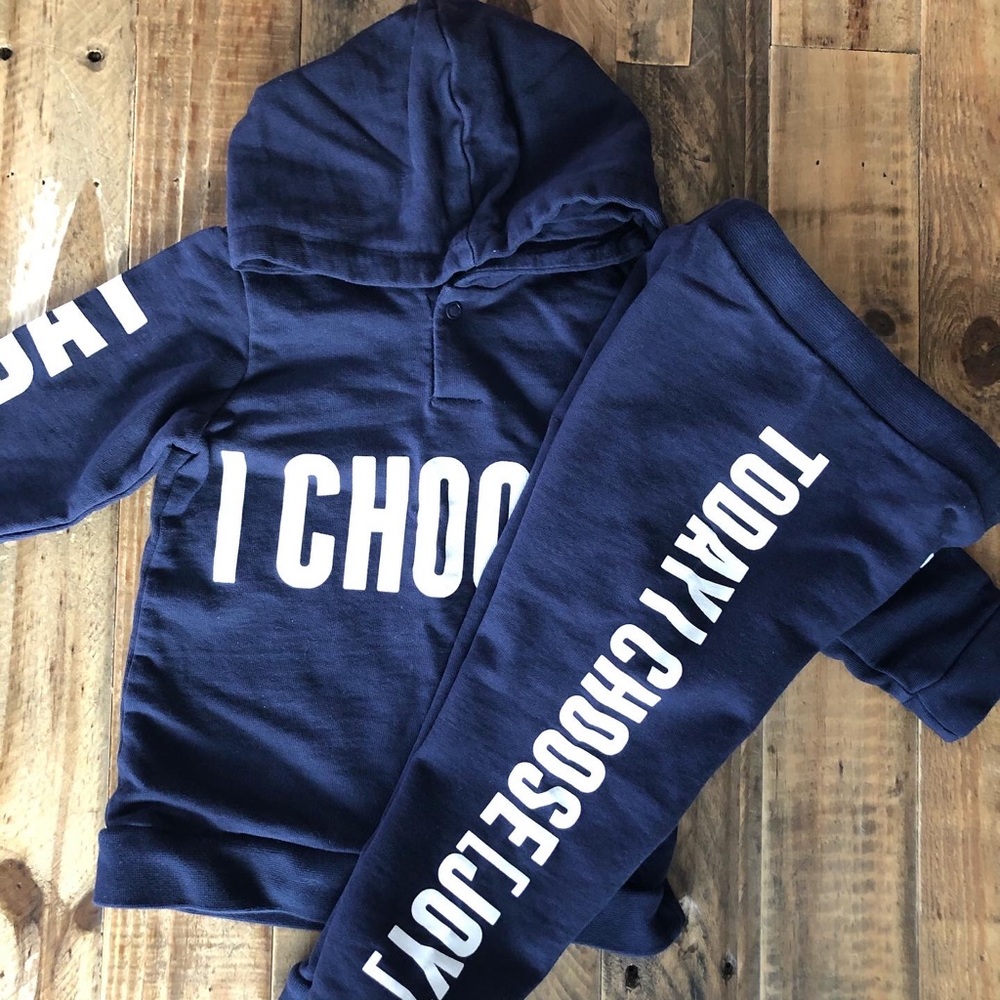 H&M Kids Boys Matching Set Size 12/18m GUC